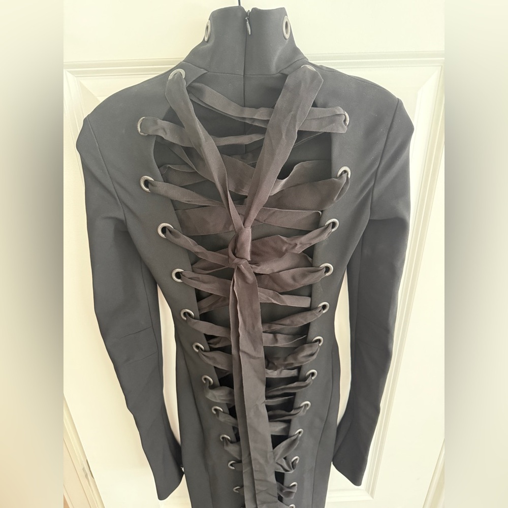 BALENCIAGA Backless Dress Sz 34 (XS) - Picture 13 of 17